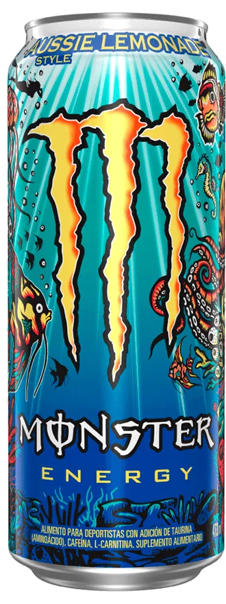 Energética Aussie Lemonade 473ml Monster Energy